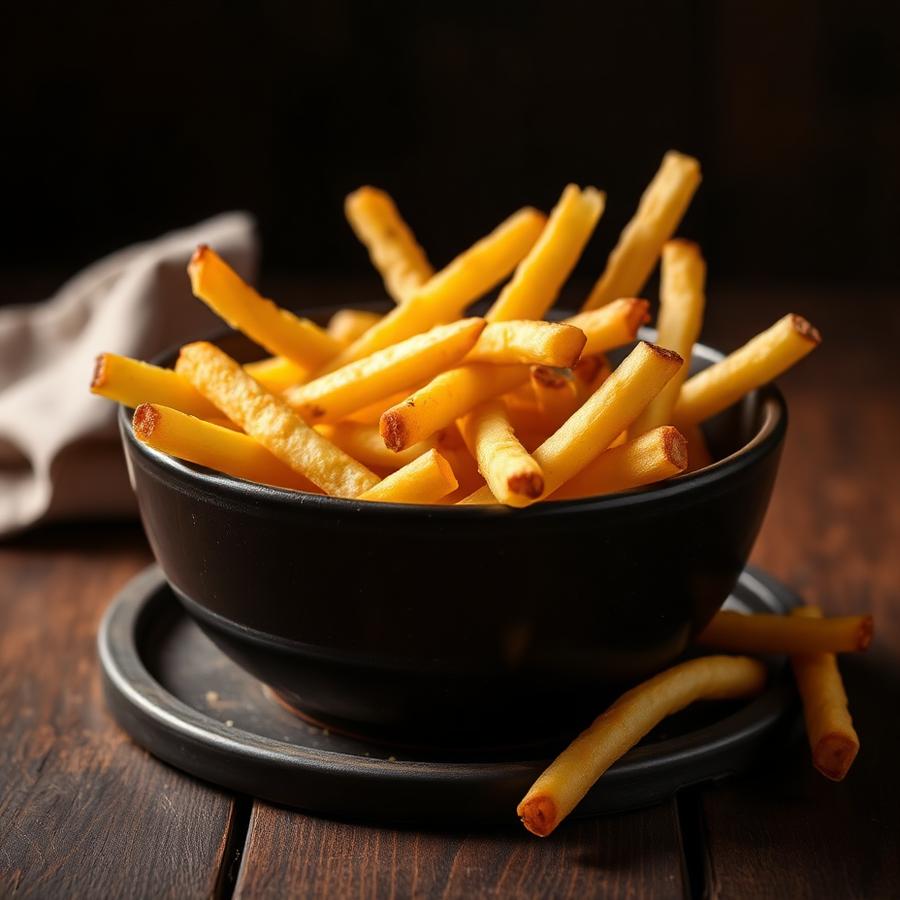 Porção de fritas